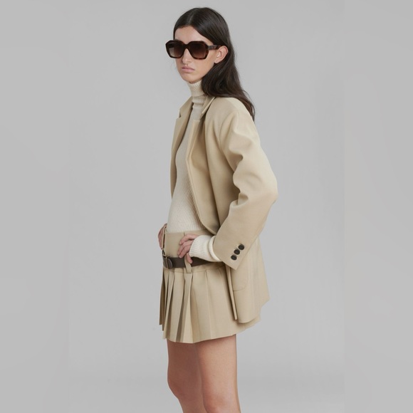 Frankie Shop | Camel Nicole Blazer - Picture 2 of 7